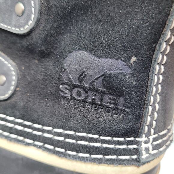 Sorel Women's Joan of Arctic NL1540-010 Fur Waterproof US 9 Snow black Boots 99% - Picture 3 of 8